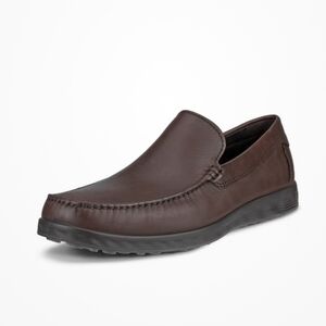 ECCO S Lite Moc Brown Leather Mocassin